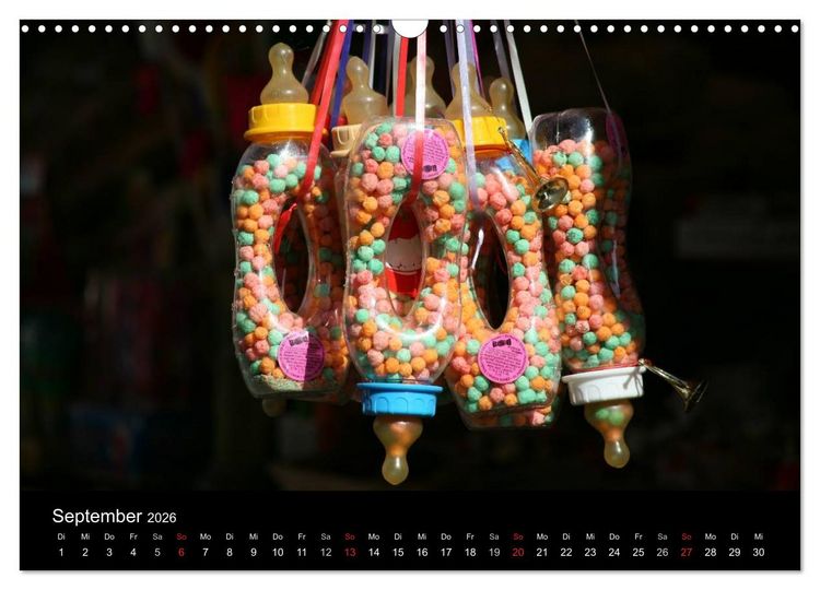 Produktbild: Jahrmarkt 2026 (Wandkalender 2026 DIN A3 quer), CALVENDO Monatskalender