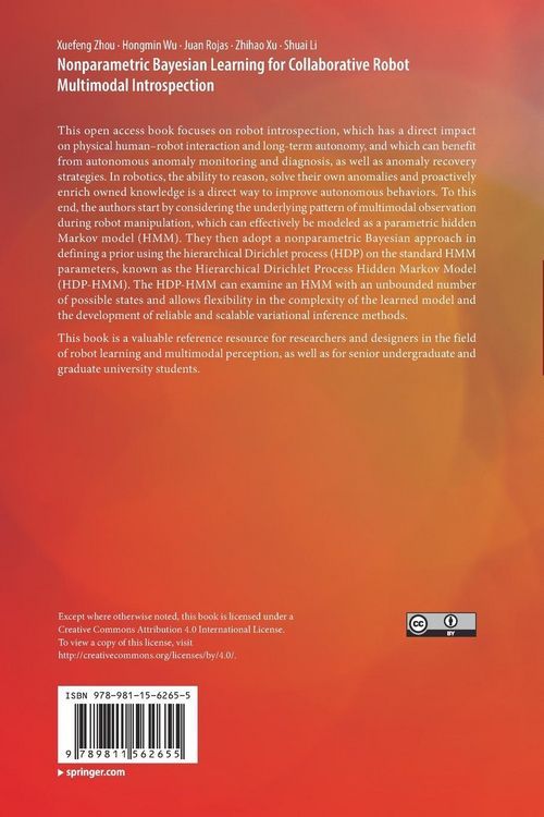 Produktbild: Nonparametric Bayesian Learning for Collaborative Robot Multimodal Introspection