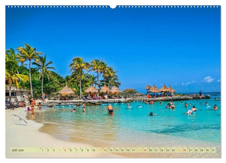 Produktbild: Mexiko - verliebt in ein atemberaubendes Land (hochwertiger Premium Wandkalender 2026 DIN A2 quer), Kunstdruck in Hochglanz