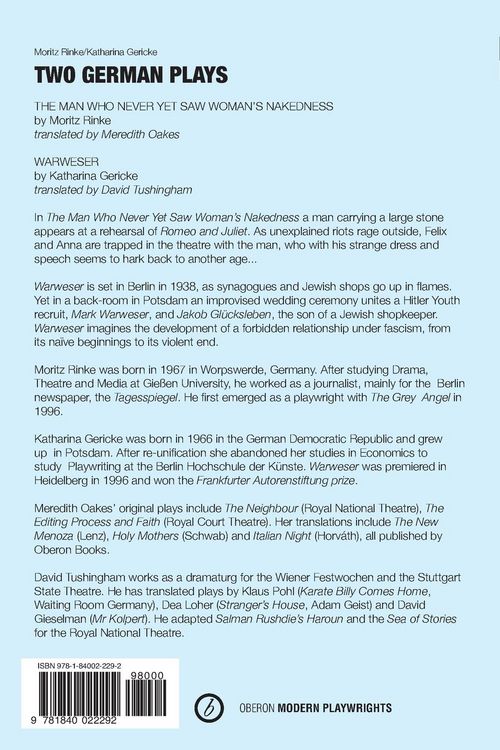 Produktbild: Two German Plays