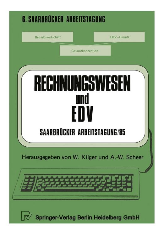 Produktbild: Rechnungswesen und EDV Saarbr&uuml;cker Arbeitstagung /85