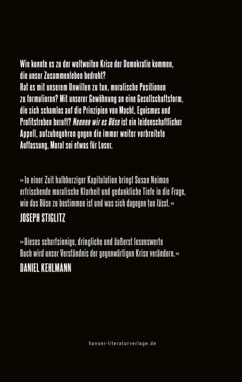 Produktbild: Nennen wir es b&ouml;se