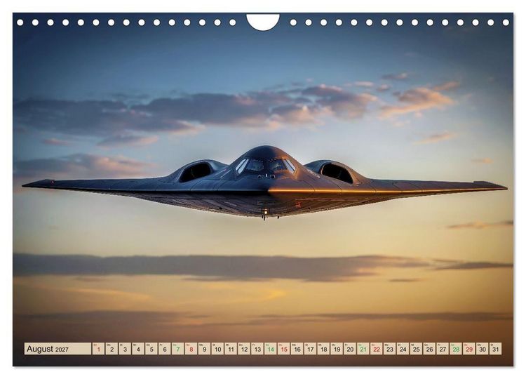 Produktbild: B2 Spirit - Bomber (Wandkalender 2027 DIN A4 quer), CALVENDO Monatskalender
