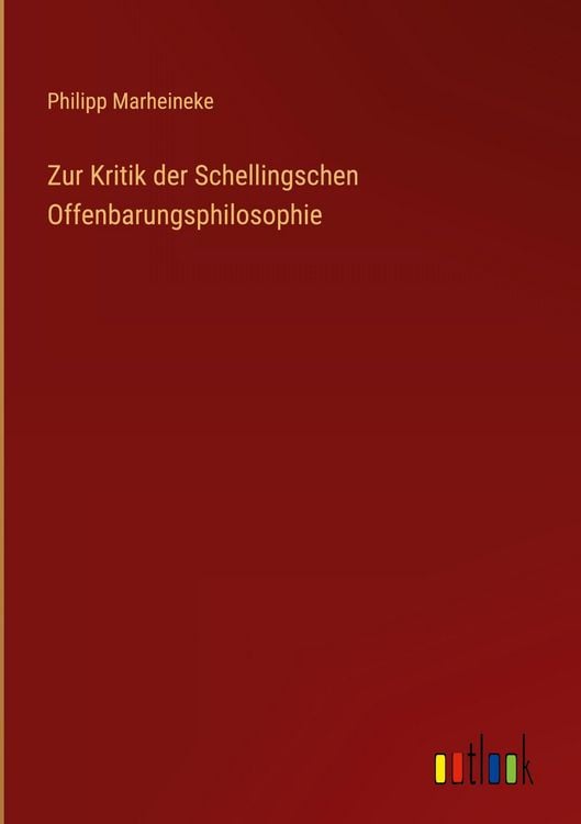 Produktbild: Zur Kritik der Schellingschen Offenbarungsphilosophie