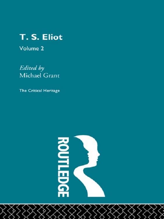 Produktbild: T.S. Eliot Volume 2
