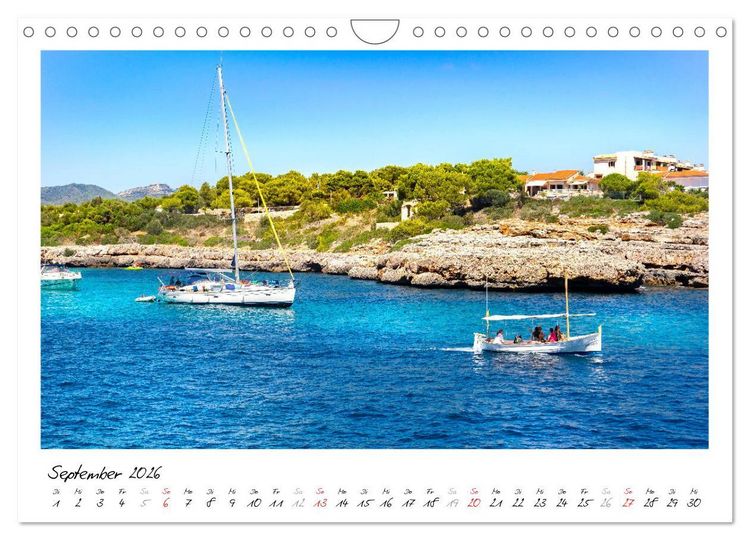 Produktbild: MALLORCA, Meine Balearische Insel (Wandkalender 2026 DIN A4 quer), CALVENDO Monatskalender