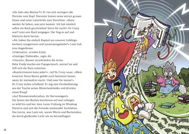 Produktbild: Lami. Gefangen im verr&uuml;ckten Buch