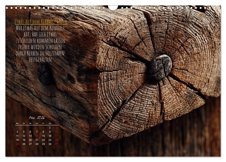 Produktbild: Nicht 08/15 - Deutsche Redewendungen und ihre Herkunft (Wandkalender 2026 DIN A3 quer), CALVENDO Monatskalender