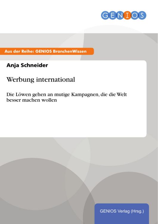 Produktbild: Werbung international