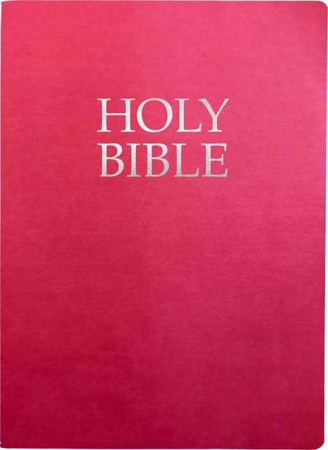 Produktbild: Kjver Holy Bible, Large Print, Berry Ultrasoft