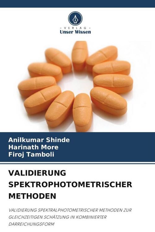 Produktbild: Validierung Spektrophotometrischer Methoden