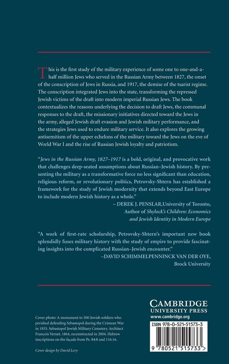 Produktbild: Jews in the Russian Army, 1827-1917