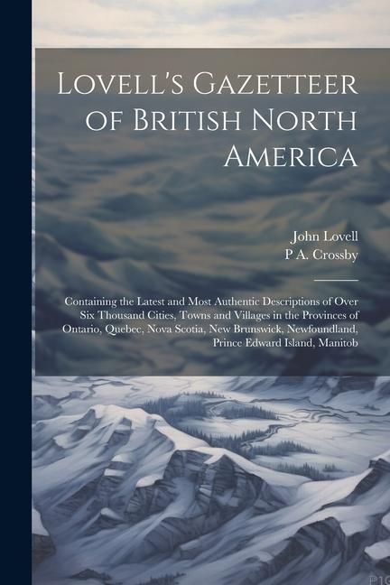 Produktbild: Lovell's Gazetteer of British North America