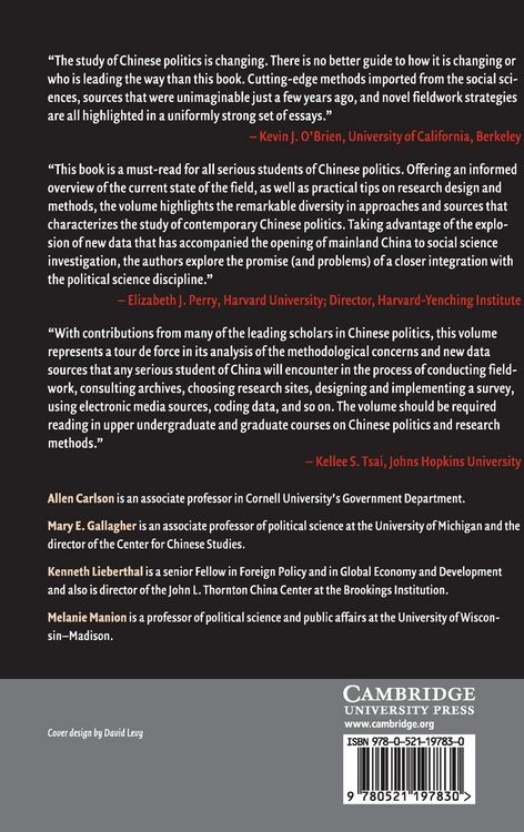 Produktbild: Contemporary Chinese Politics