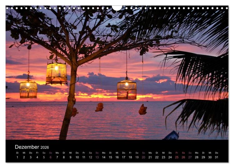 Produktbild: Erlebe Thailand (Wandkalender 2026 DIN A3 quer), CALVENDO Monatskalender