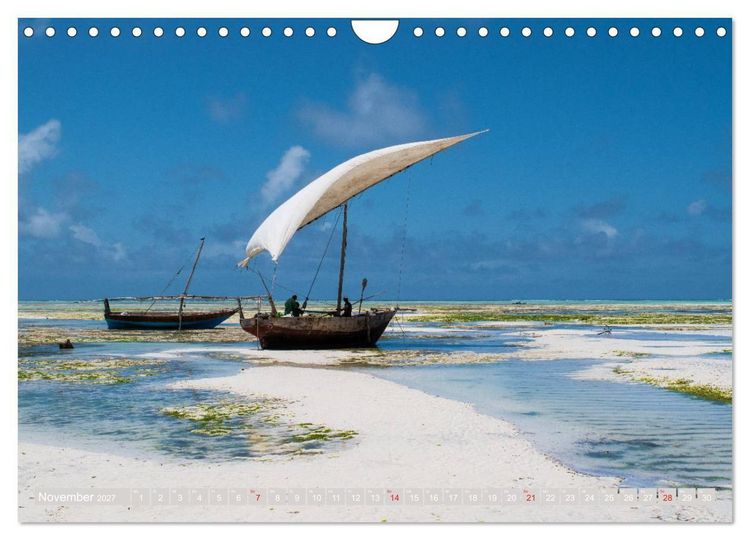 Produktbild: Sansibar - Impressionen von Rolf Dietz (Wandkalender 2027 DIN A4 quer), CALVENDO Monatskalender