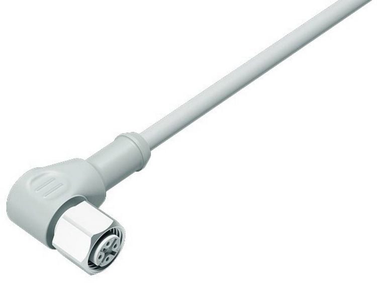 Produktbild: binder 77 3734 0000 40404-0500 Sensor-/Aktor-Steckverbinder, konfektioniert M12 Kupplung, gewinkelt 1 St.