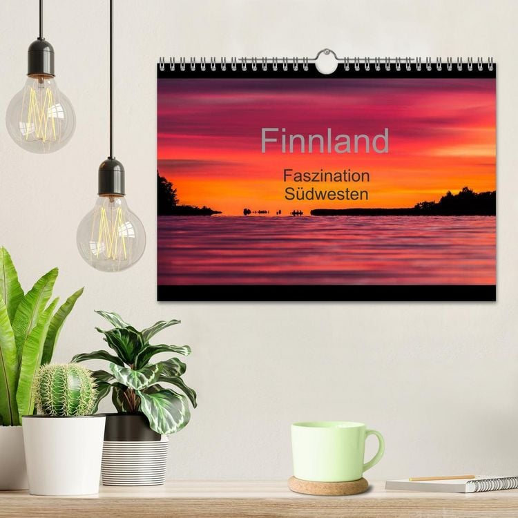 Produktbild: Finnland - Faszination S&uuml;dwesten (Wandkalender 2026 DIN A4 quer), CALVENDO Monatskalender