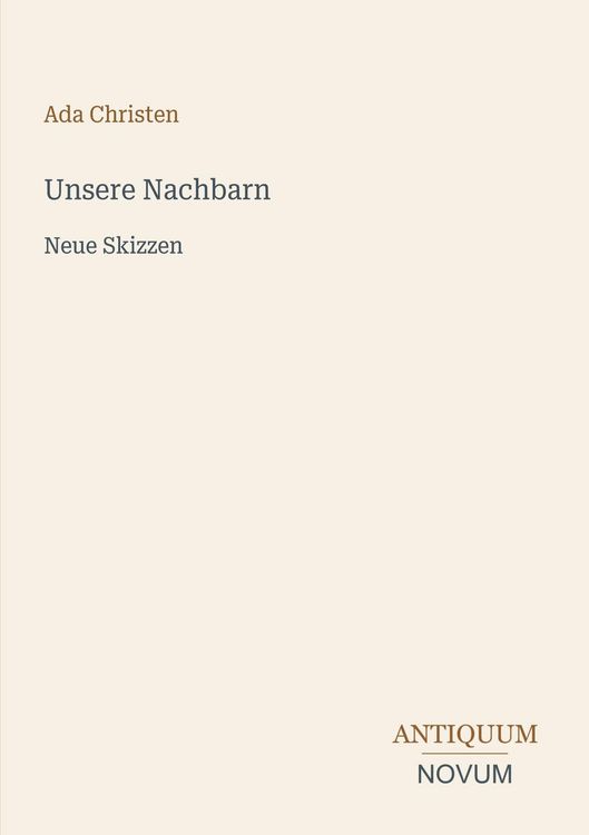Produktbild: Unsere Nachbarn