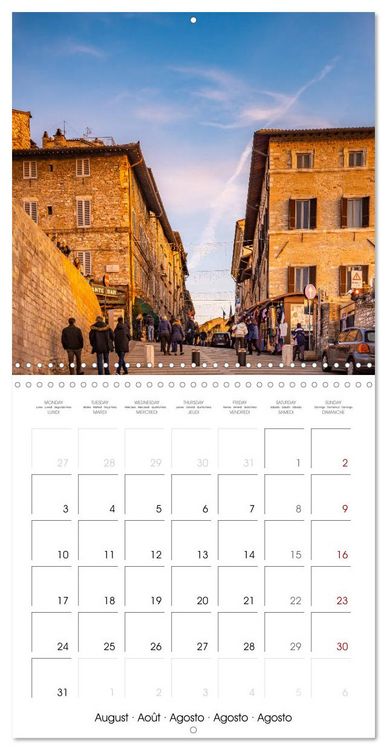 Produktbild: Assisi - Medieval Heart of Italy (Wall Calendar 2026 12 &times; 12 Inch) CALVENDO 12 Month Wall Calendar
