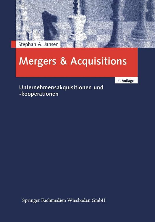 Produktbild: Mergers & Acquisitions