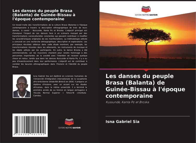 Produktbild: Les danses du peuple Brasa (Balanta) de Guin&eacute;e-Bissau &agrave; l'&eacute;poque contemporaine