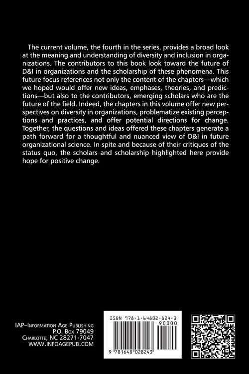 Produktbild: The Future of Scholarship on Diversity and Inclusion in Organizations