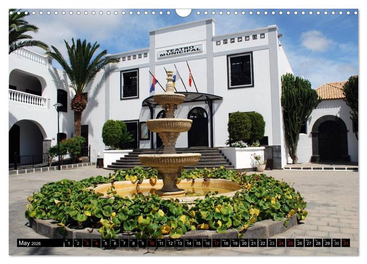 Produktbild: Lanzarote - Canary Islands (Wall Calendar 2026 DIN A3 landscape), CALVENDO 12 Month Wall Calendar
