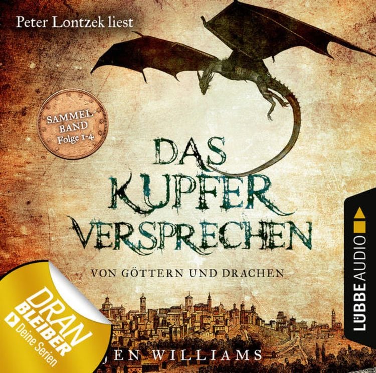 Produktbild: Das Kupferversprechen - Von G&ouml;ttern und Drachen - Die Kupfer Fantasy Reihe, Sammelband: Folgen 1-4