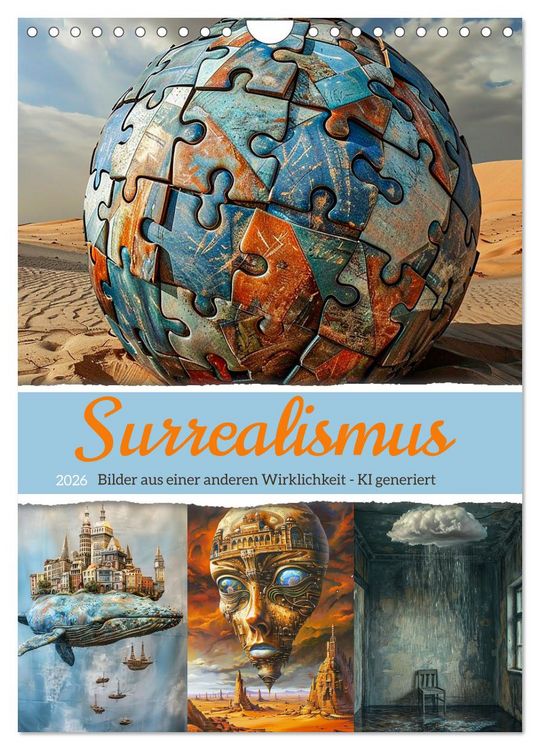 Produktbild: Surrealismus (Wandkalender 2026 DIN A4 hoch), CALVENDO Monatskalender