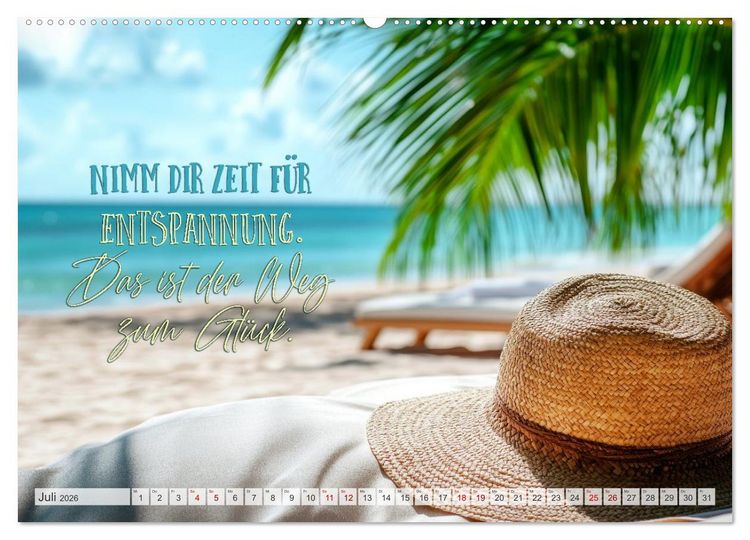 Produktbild: SEELENZEIT Ein Jahr voller Achtsamkeit (hochwertiger Premium Wandkalender 2026 DIN A2 quer), Kunstdruck in Hochglanz