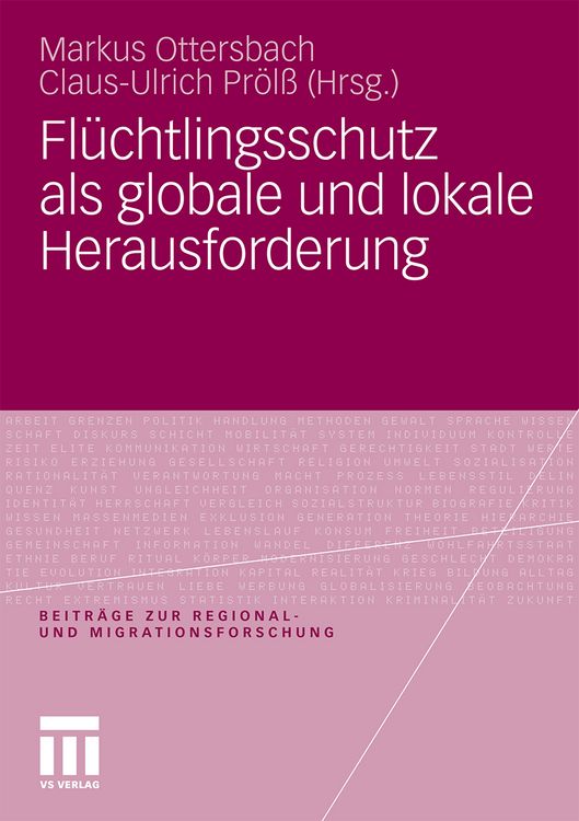 Produktbild: Fl&uuml;chtlingsschutz als globale und lokale Herausforderung