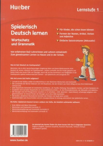 Produktbild: Wortschatz und Grammatik
