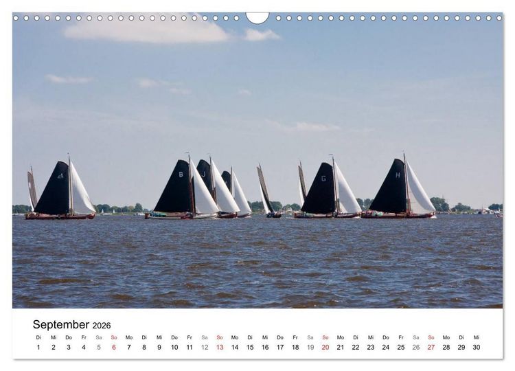 Produktbild: Friesland - Fryslan (Wandkalender 2026 DIN A3 quer), CALVENDO Monatskalender
