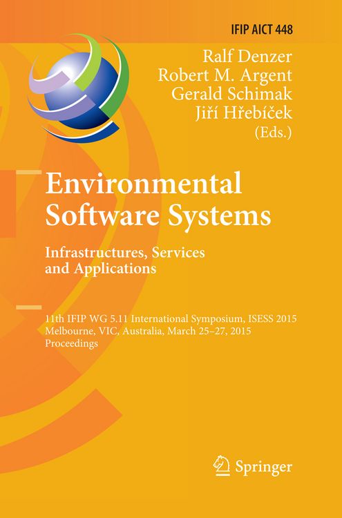 Produktbild: Environmental Software Systems. Infrastructures, Services and Applications