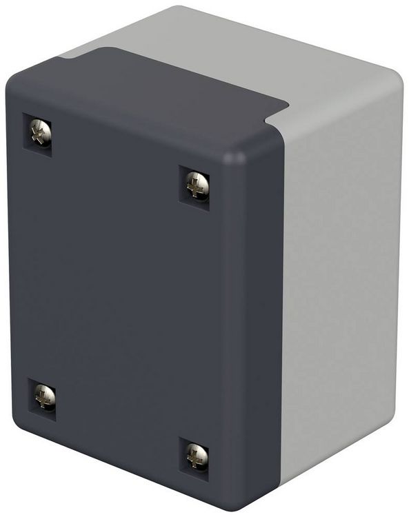 Produktbild: Bopla Element E 408 05408000 Elektronikgeh&auml;use 65 x 50 x 45 Polystyrol Lichtgrau (RAL 7035), Graphitgrau (RAL 7024) 1 St.