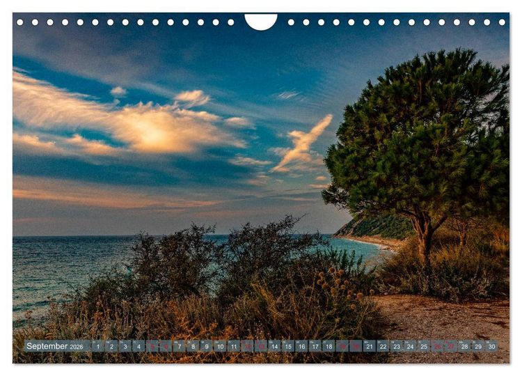 Produktbild: Lefkada - die wei&szlig;e Perle im Ionischen Meer (Wandkalender 2026 DIN A4 quer), CALVENDO Monatskalender