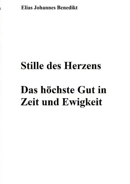 Produktbild: Stille des Herzens