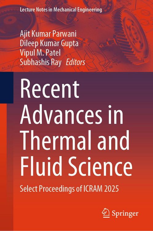 Produktbild: Recent Advances in Thermal and Fluid Science