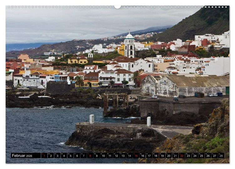 Produktbild: Teneriffa - Insel des ewigen Fr&uuml;hlings (hochwertiger Premium Wandkalender 2026 DIN A2 quer), Kunstdruck in Hochglanz