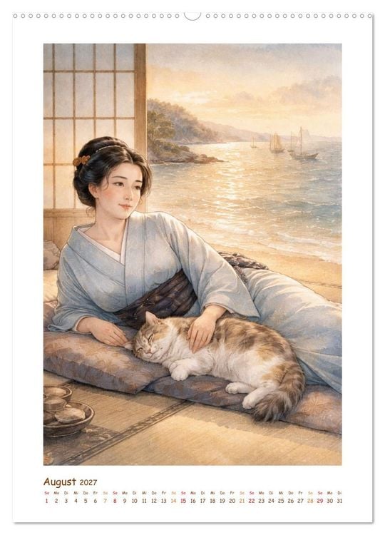Produktbild: Glanz der Meiji-Zeit (hochwertiger Premium Wandkalender 2027 DIN A2 hoch), Kunstdruck in Hochglanz