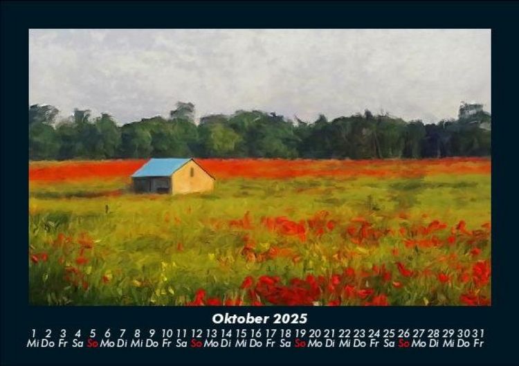 Produktbild: Blumenzauber 2025 Fotokalender DIN A5