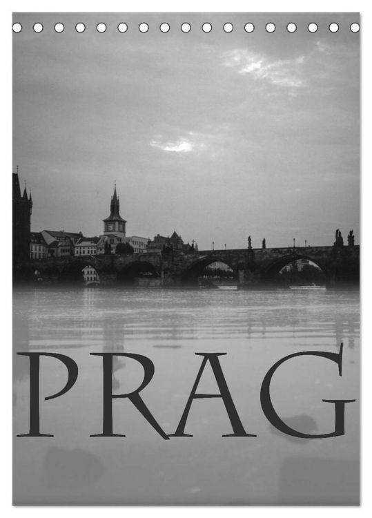 Produktbild: Prag - Praha - Prague (Tischkalender 2026 DIN A5 hoch), CALVENDO Monatskalender