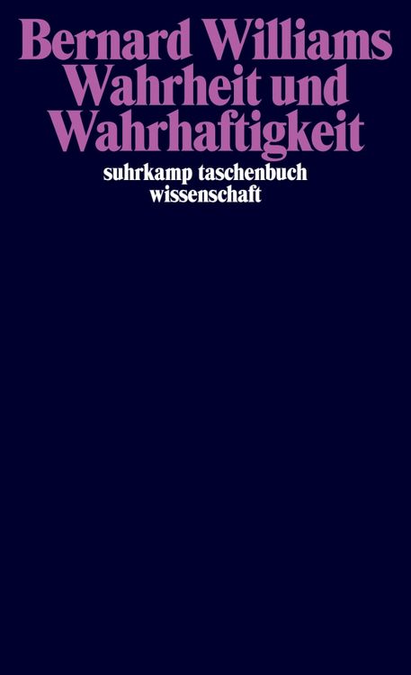 Produktbild: Wahrheit und Wahrhaftigkeit