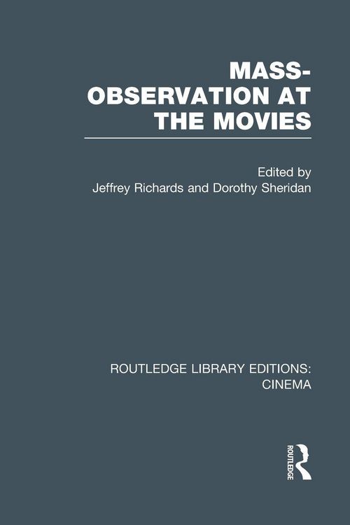 Produktbild: Mass-Observation at the Movies