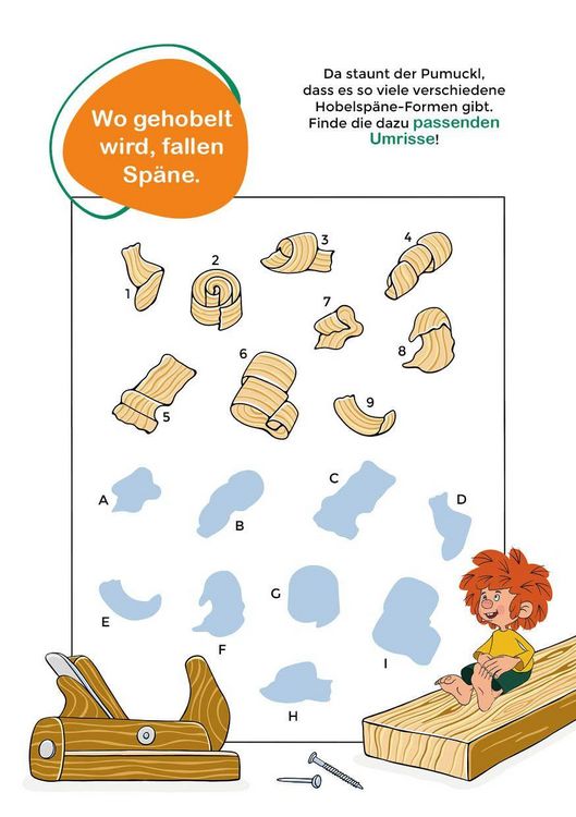 Produktbild: Lern-Spiel-Spa&szlig; mit Pumuckl - Mein Vorschulblock: Formen, Mengen und Laute