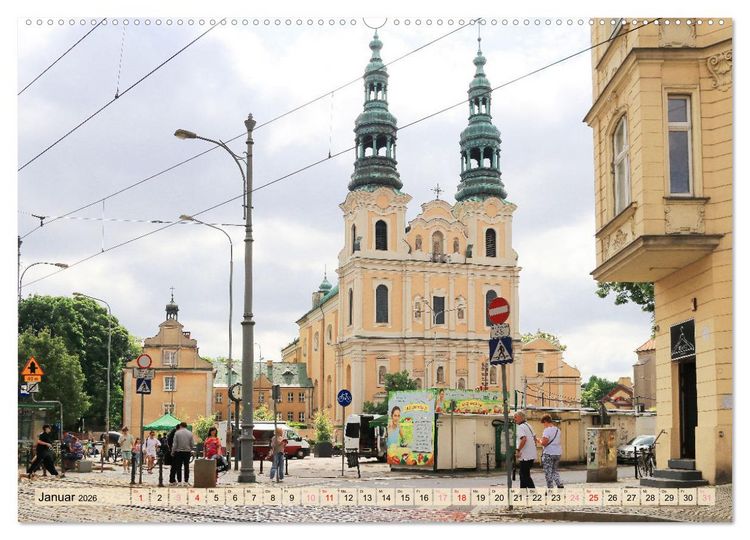 Produktbild: Posen - Traumhaftes Reiseziel in Polen (Wandkalender 2026 DIN A2 quer), CALVENDO Monatskalender
