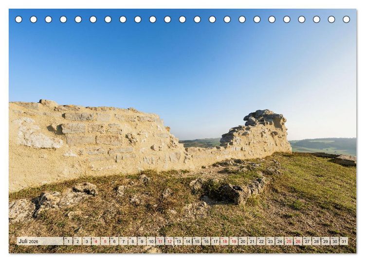 Produktbild: Wandern auf der &ouml;stlichen Schw&auml;bischen Alb (Tischkalender 2026 DIN A5 quer), CALVENDO Monatskalender