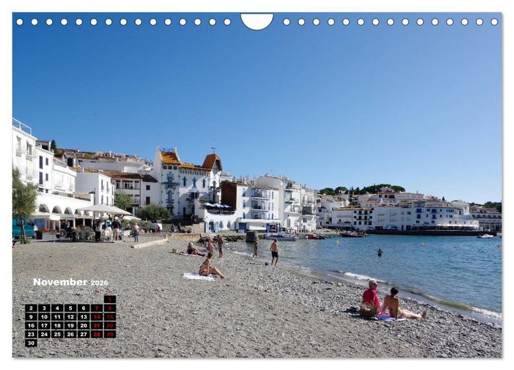 Produktbild: Cadaqu&eacute;s - Perle der Costa Brava (Wandkalender 2026 DIN A4 quer), CALVENDO Monatskalender