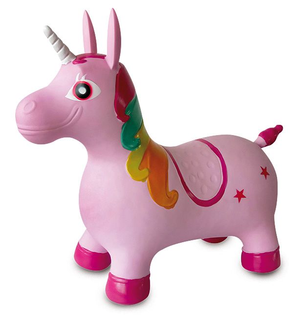 Produktbild: Jamara H&uuml;pftier Einhorn bunt mit Pumpe